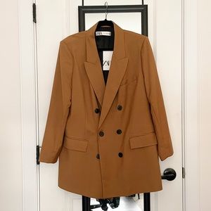 Brown blazer